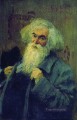 著者エロニム・ヤシンスキーの肖像 1910年 イリヤ・レーピン